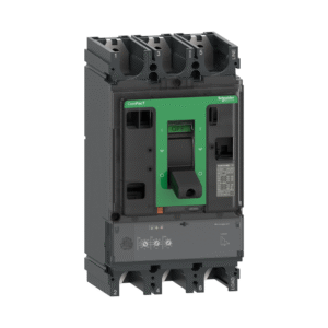 قاطع MCCB ComPacT NSX400F ثلاثي، 250A، قدرة فصل 36kA عند 415VAC، بوحدة MicroLogic 2.3