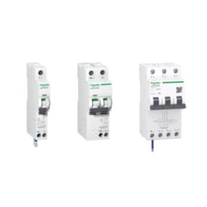 قاطع التيار المتبقي مع حماية من التيار الزائد (RCBO) Acti9 iC60H RCBO 1P+Ns 10A 30mA نوع A 10000A