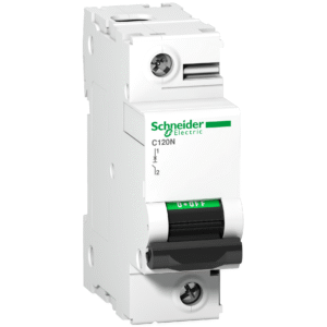 قاطع الدائرة المصغر (MCB) Acti9 C120N 1P 100A منحنى C 10000A (IEC/EN 60898-1) 10kA (IEC/EN 60947-2)