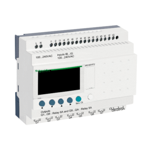 مرحل ذكي معياري، Zelio Logic SR2 SR3، 26 مدخل ومخرج، 100 إلى 240 فولت تيار متردد، ساعة، شاشة عرض