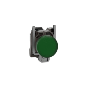 ضوء تجريبي، Harmony XB4، معدني، أخضر، 22 مم، LED عالمي، عدسة عادية، 230...240 فولت تيار متردد
