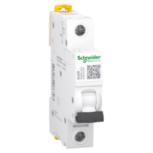 قاطع الدائرة المصغر (mcb) acti9 ik60n 1p 63a منحنى c 6000a (iec/en 60898 1)